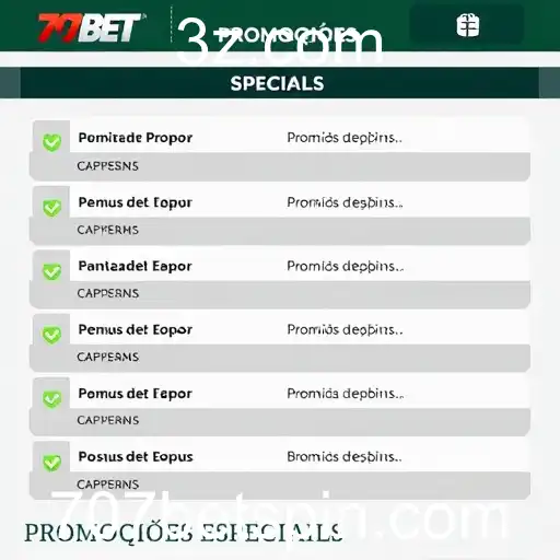 Explorando as Promoções Especiais no 707BET